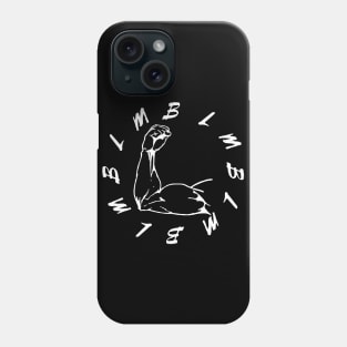 Black Lives Matter Power Fist (White) Phone Case