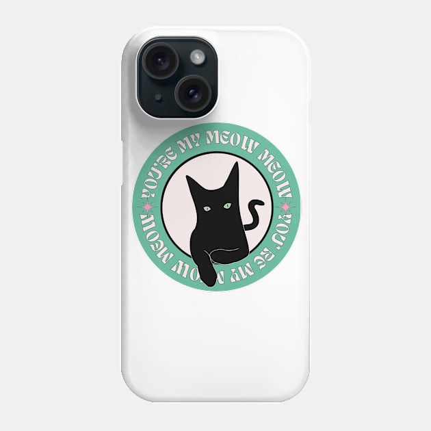 BLACK CAT- PET Phone Case by Elizzart