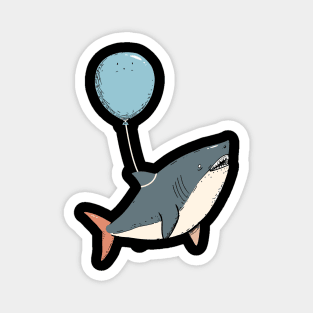 Funny Fat Shark Need Help Magnet