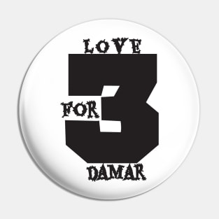 we love damar hillman Pin