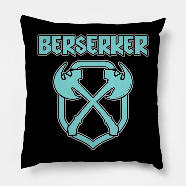 Berserker Pillow by DavesTees