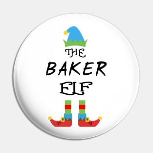 The Baker Elf Matching Family Group Christmas Party Pin