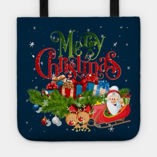 Merry Christmas T-Shirt Tote