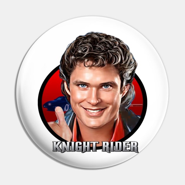 Hasselhoff Pin by iCONSGRAPHICS