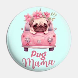 Pug Mama Pin