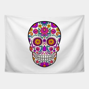 Sugar Skull Art Tapestry