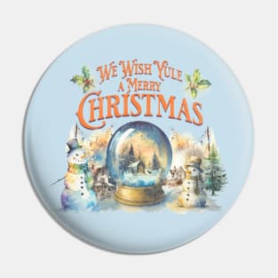 We Wish Yule A Merry Christmas Pin