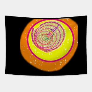 Orange Multi Tapestry