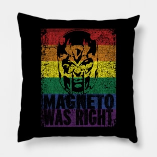 Magneto was right Pillow