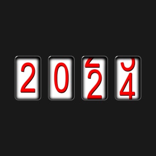 New  Year 2024 Holiday Countdown T-Shirt