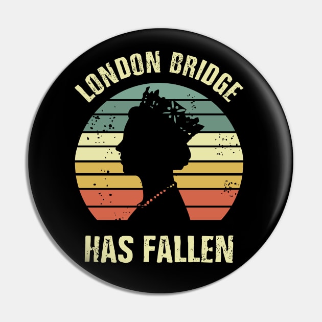 london bridge has fallen - royal Pin by Vortex.Merch