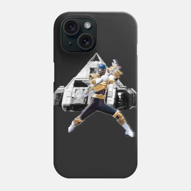 Power Rangers - Gold Zeo Ranger Phone Case by OfficeBros