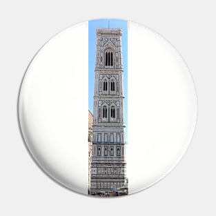 Campanile Tower Pin