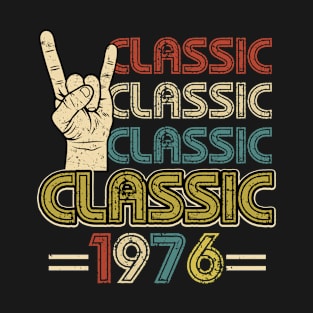 Rock Music Retro Classic 1976 T-Shirt