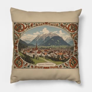 Garmisch Partenkirchen Pillow