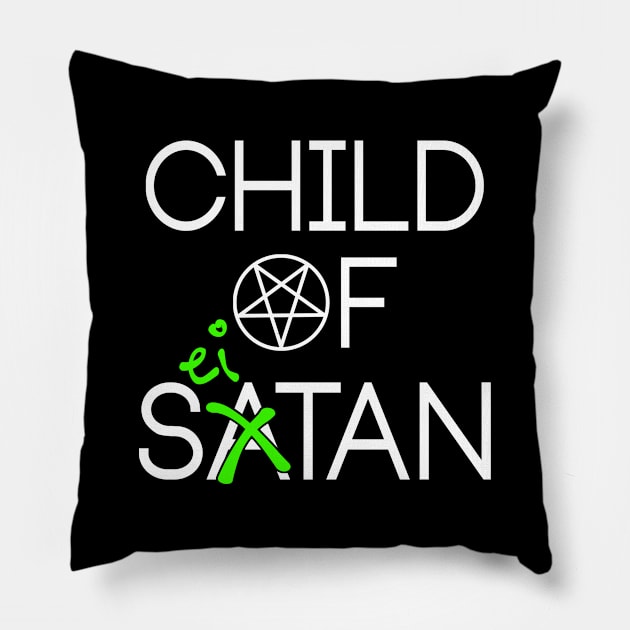 Child of Seitan Pillow by Stoney09