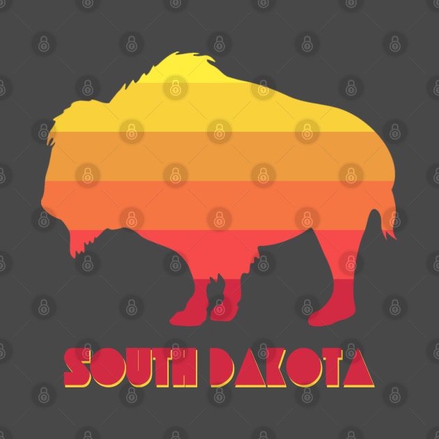 South Dakota Bison by esskay1000