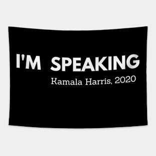 I'm Speaking, Kamala, Harris, black history Tapestry