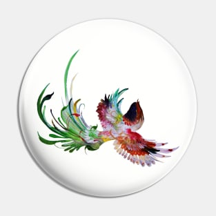 Persian Eslimi Fiction Bird Pin