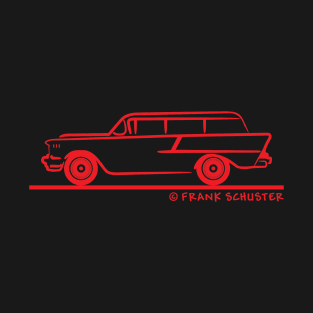 1957 Chevy 2-10 Stationwagon T-Shirt