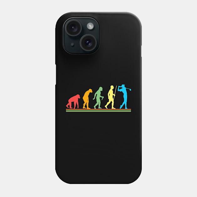 Golfer Evolution- Golfer Gifts Phone Case by Leonitrias Welt