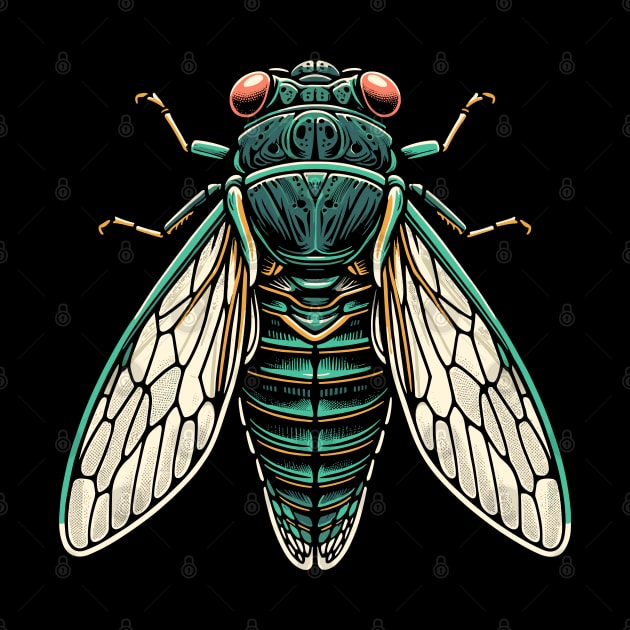 Cicada 2024 Reemergence by Huhnerdieb Apparel