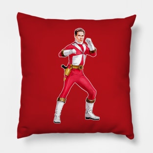 Power Rangers Lightspeed Rescue Red Pillow