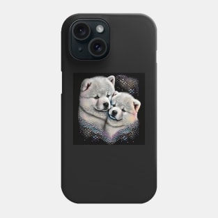 Cute Samoyeds Phone Case