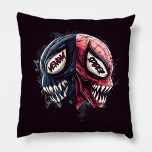 VENOM X Spider Man Pillow