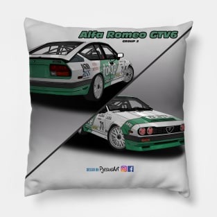 Alfa Romeo GTV6 Group 2 Pillow