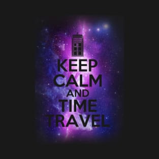 Keep calm and time travel T-Shirt