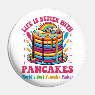 World's Best Pancakes Mmaker Pin