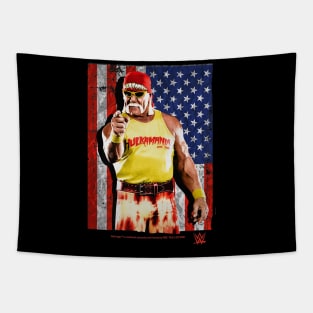 Hulk Hogan American Flag Tapestry