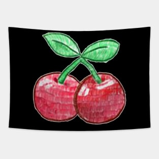 Patchwork Cherries Tapestry