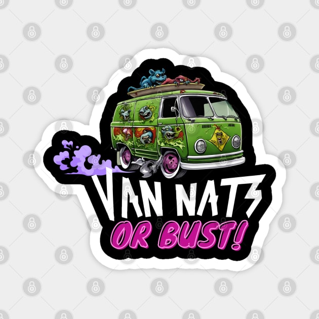 Van Nats Or Bust (V4) Magnet by NextGenVanner