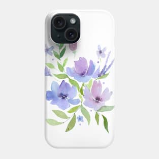 Floral watercolor Phone Case