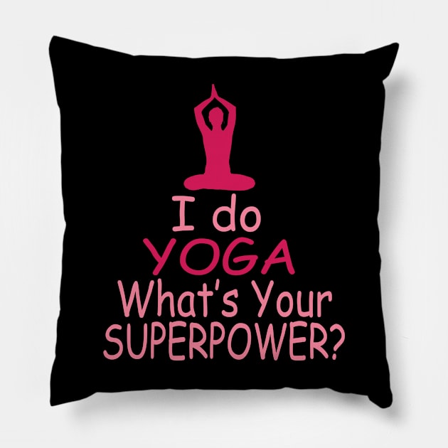 Yoga Pillow by Dojaja