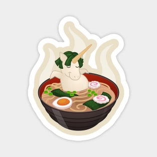 Ramen Bath Sushicorn Magnet