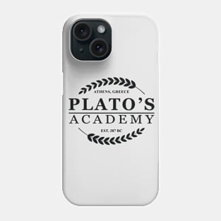 Plato's Accademy Phone Case