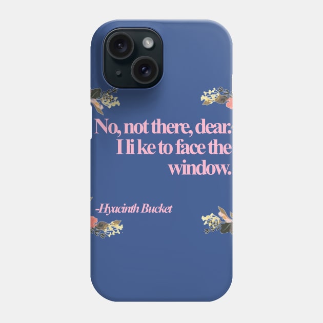 Hyacinth Quotes Phone Case by jeremiahm08