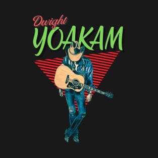 Dwight Yoakam Vintage Look 1986 // Honky Tonkin Original Fan Design Artwork T-Shirt