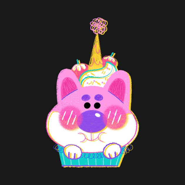Cupcake Dog by Laetitia Levilly