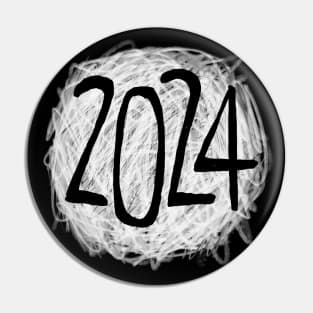 Year 2024 Pin