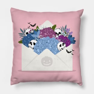 Step into a bewitching world of floral wonders this Halloween season! Pillow