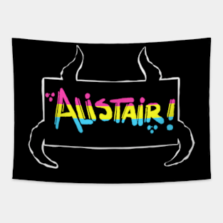 Alistair Pansexual Pride Tapestry