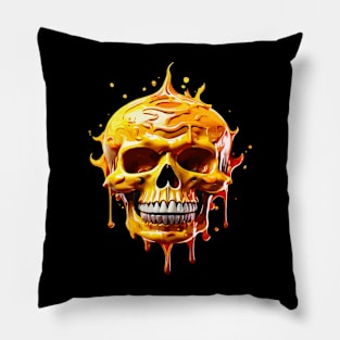 SKULL MELTING Pillow