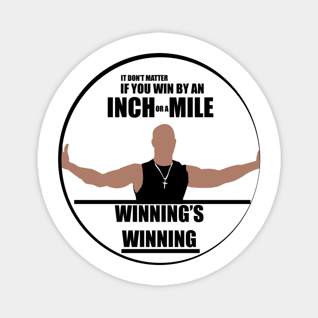 Winnings Winning. Ask any real racer. Magnet by HeardUWereDead