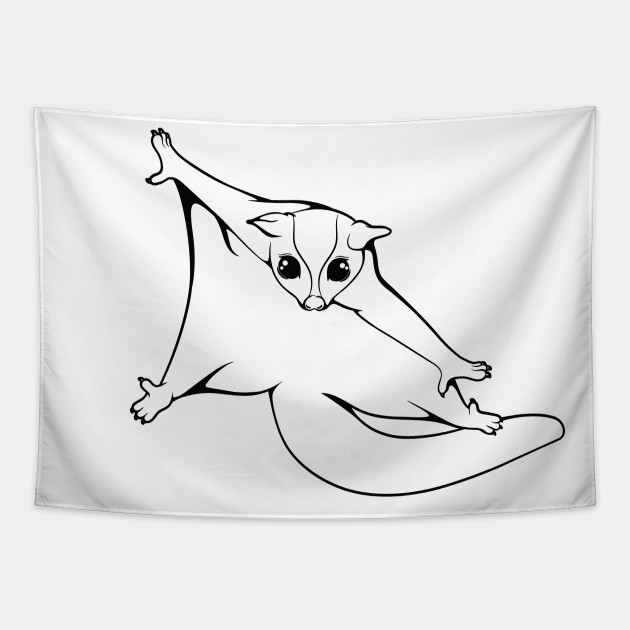 Sugar Glider Sugar Glider Tapestry Teepublic