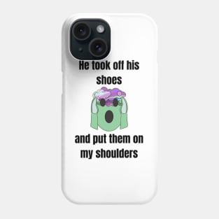 His Shoes - Funny Weird Meme Bad Translation Phone Case