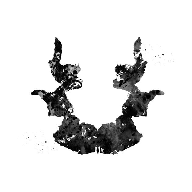 Rorschach inkblot test by erzebeth